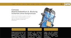 Desktop Screenshot of efe-gmbh.de